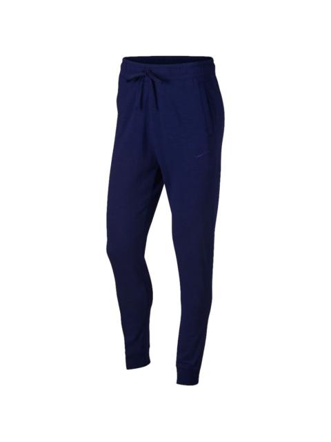 tapered fleece track pants