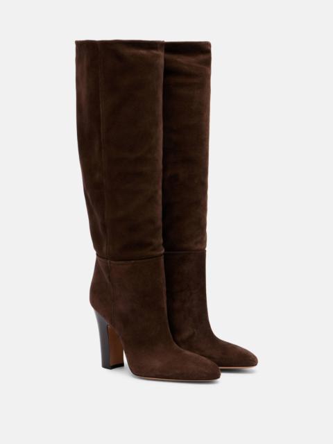 Lavinia 100 suede knee-high boots