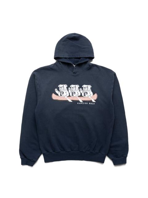 SWT Knit Hoodie ("P" BULLDOG) - Navy