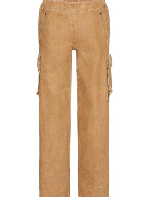 Peek-A-Boo Denim Trouser