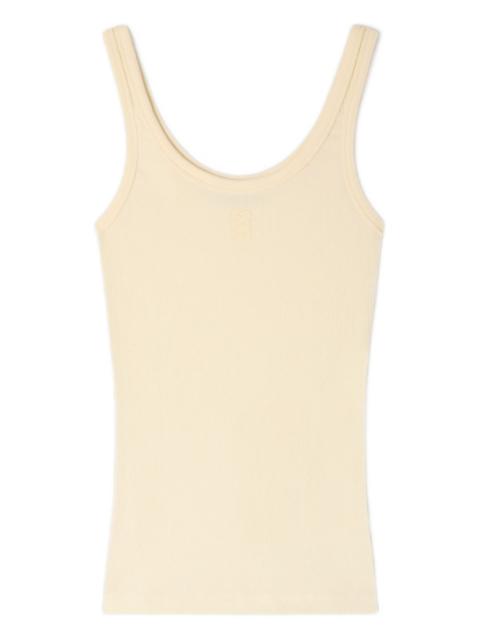ribbed-knit tank top