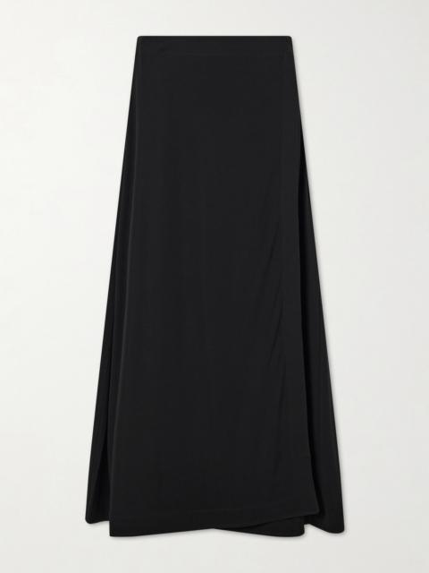 Fluid Jersey Maxi Skirt