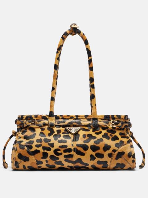 Prada Bonnie Medium calf hair shoulder bag