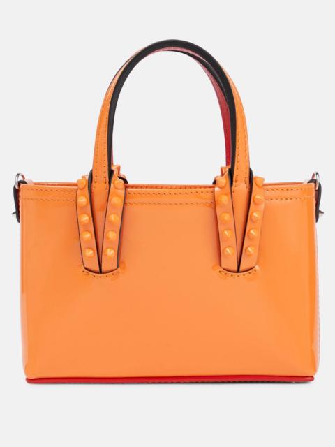 Cabata Nano patent leather tote bag