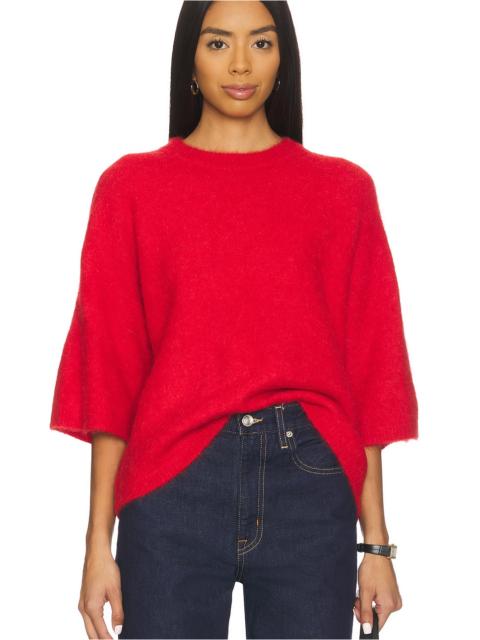 Micah Short Sleeve Crewneck Sweater