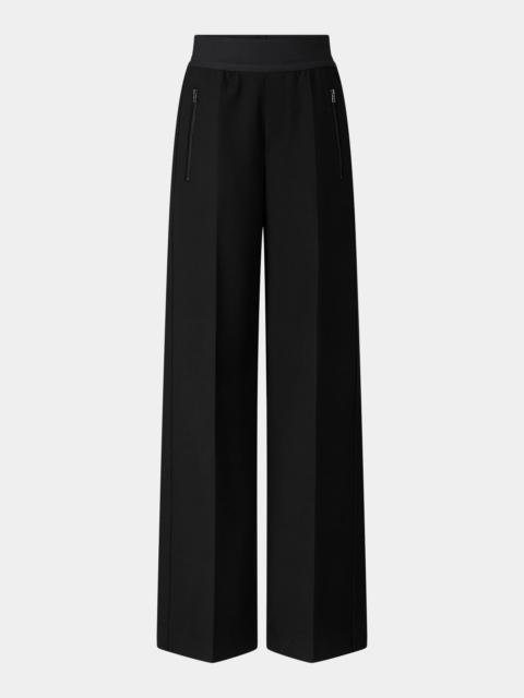 Ilvy jersey pants in Black