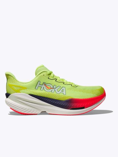 Men's Mach X 3 Shoes in Neon Yuzu/Squid Ink