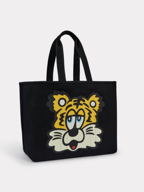 'KENZO VERDY MARKET' reversible large tote bag in canvas