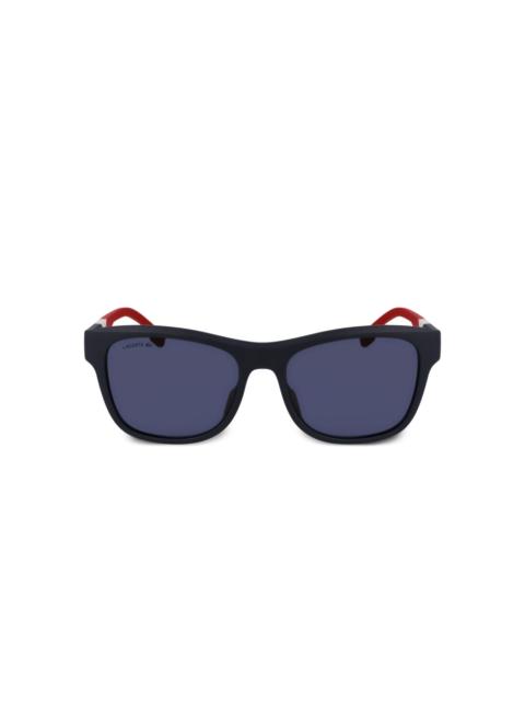matte-frame square sunglasses