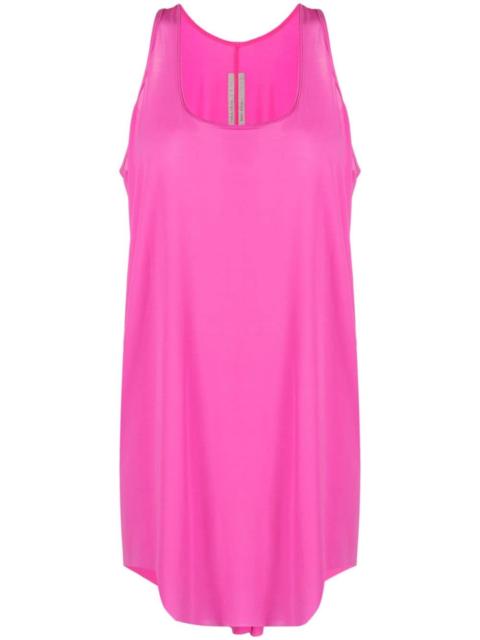 raw-cut asymmetric tank top