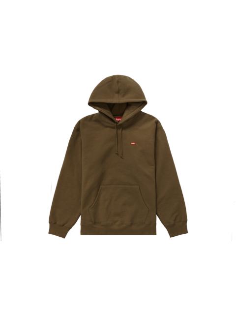Supreme Small Box Hooded Sweatshirt (SS22) Olive Brown