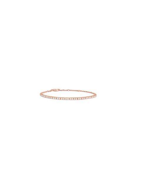 ROSE GOLD DIAMOND TENNIS BRACELET
