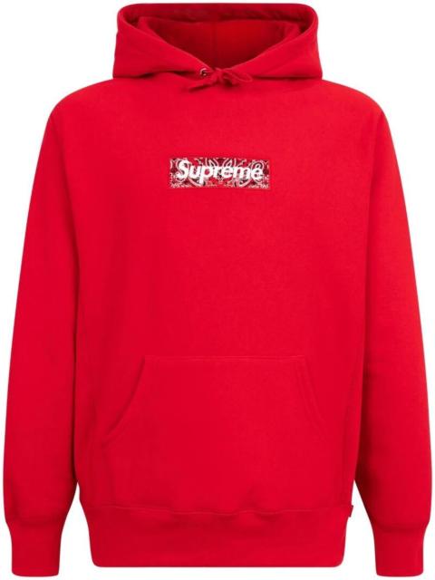 Supreme Bandana Box Logo Hoodie - SU8533 | REVERSIBLE