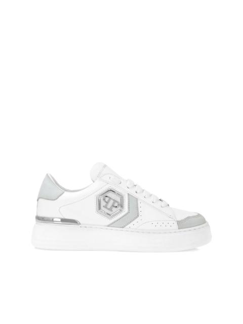 Hexagon logo sneakers