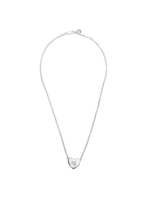 Warm Welcome heart-pendant necklace