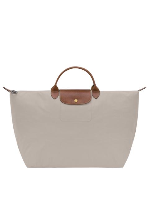 Le Pliage Original L Travel bag Pebble - Recycled canvas