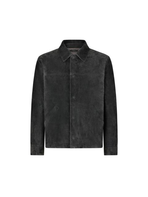 BRUSHED SUEDE WORKWEAR JACKET
