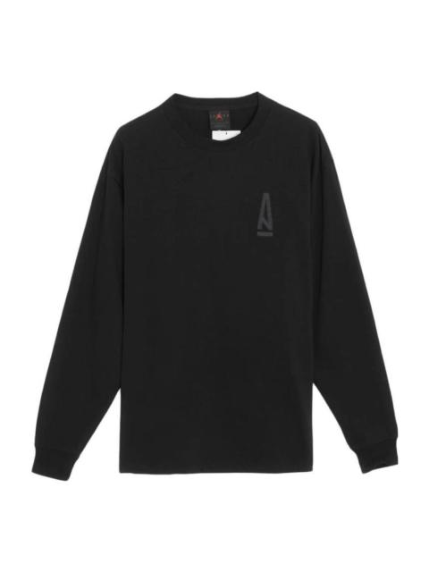 Jordan x A Ma Maniere Long-Sleeves T-Shirt (Asia Sizing) 'Black' DX5650-010