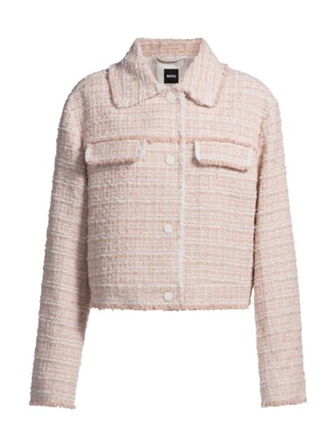 REGULAR-FIT TWEED JACKET