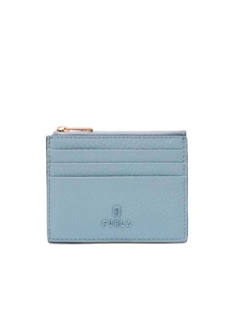 Camelia skiing-bear print wallet