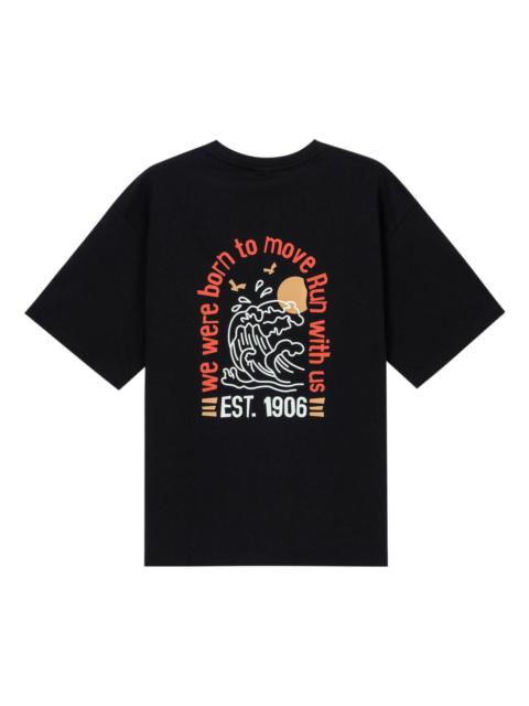 New Balance Cartoon Logo T-shirt 'Black' AMT32363-BK