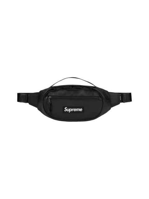Supreme Leather Waist Bag 'Black'
