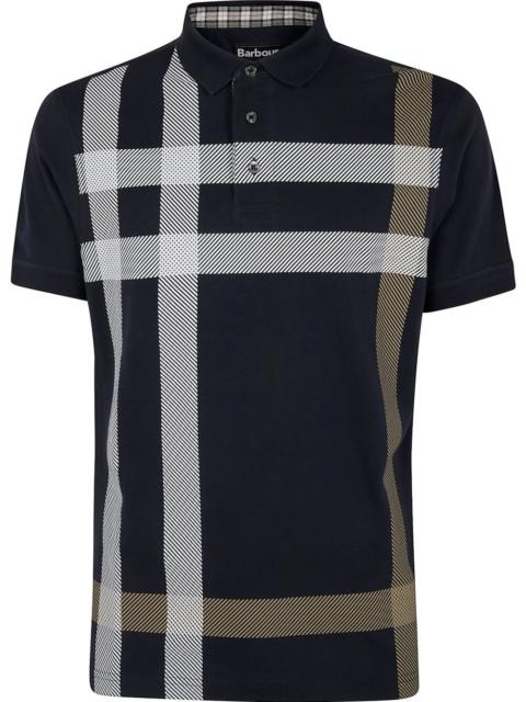 checkered polo shirt