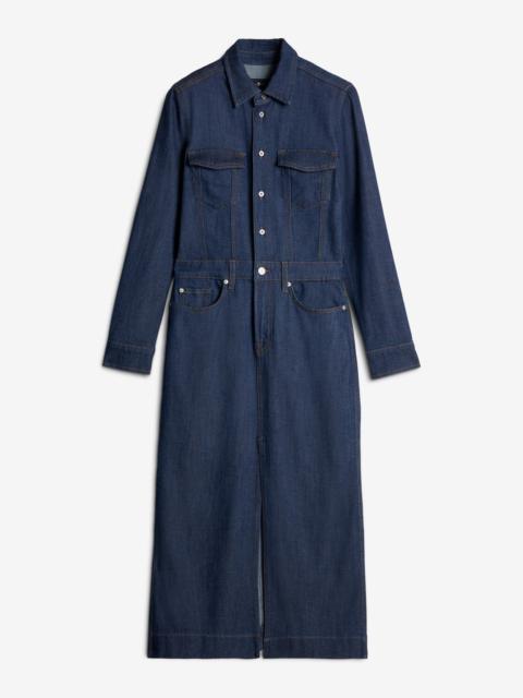 Weightless Denim Maxi Dress in Halona