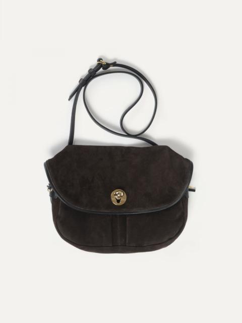 JANICE SOFT MUSETTE S BAG  -  DARK BROWN