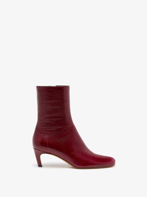 Uma Ankle Boots in Slick Calf