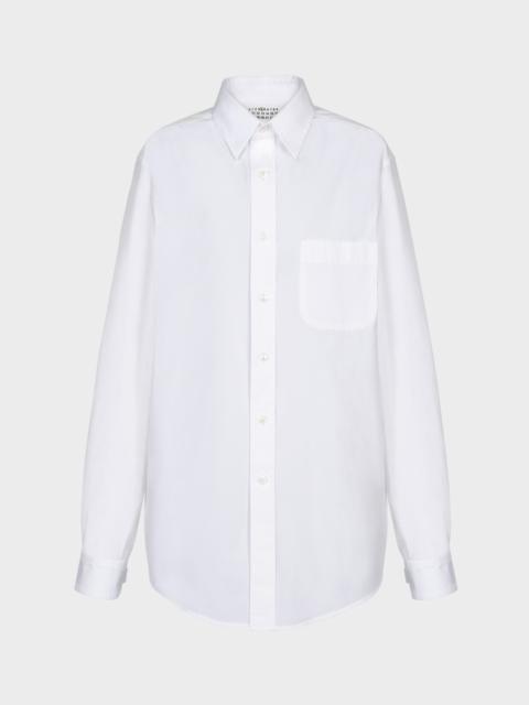 Eco cotton poplin shirt