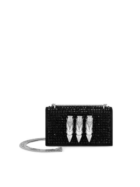 small crystal-embellished shoulder bag