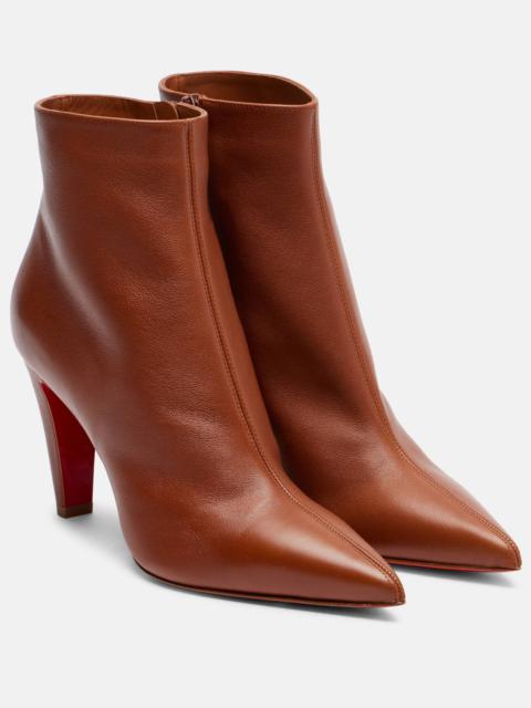 Vibella 85 leather ankle boots