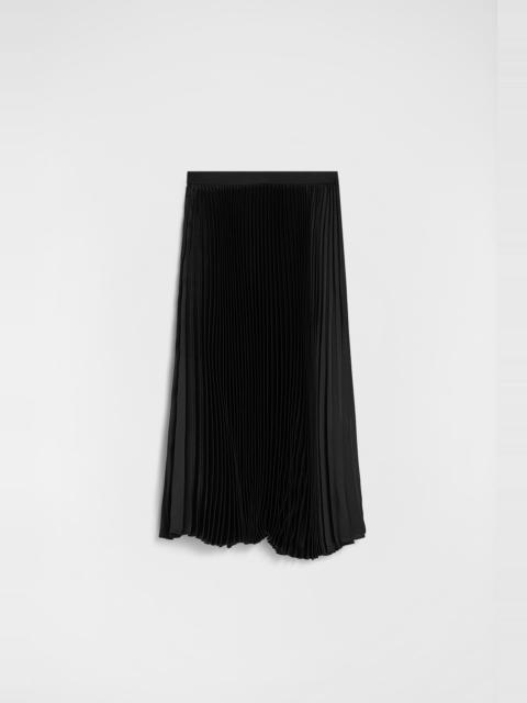 Techno Twill Pleated Skirt