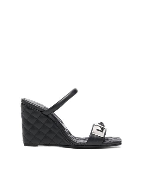 studded cage sandals