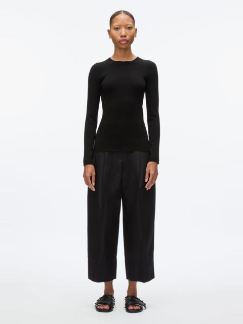 Compact Rib Long Sleeve Tee