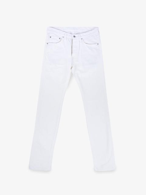 IH-555-WT 13.5OZ DENIM SLIM CUT JEANS - WHITE