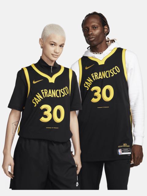 Stephen Curry Golden State Warriors 2023/24 City Edition Nike Men's Dri-FIT ADV NBA Authentic Jersey