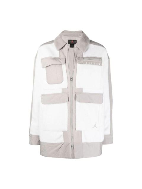 (WMNS) Air Jordan Cozy Full Zip Sports Jacket 'White' DJ2722-121