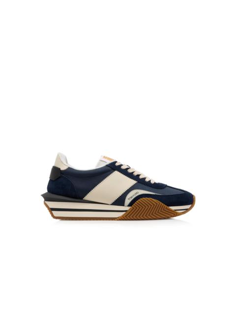 SUEDE TECHNICAL FABRIC JAMES SNEAKER