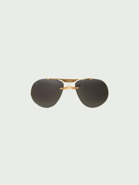 Clip On Aviator Sunglasses