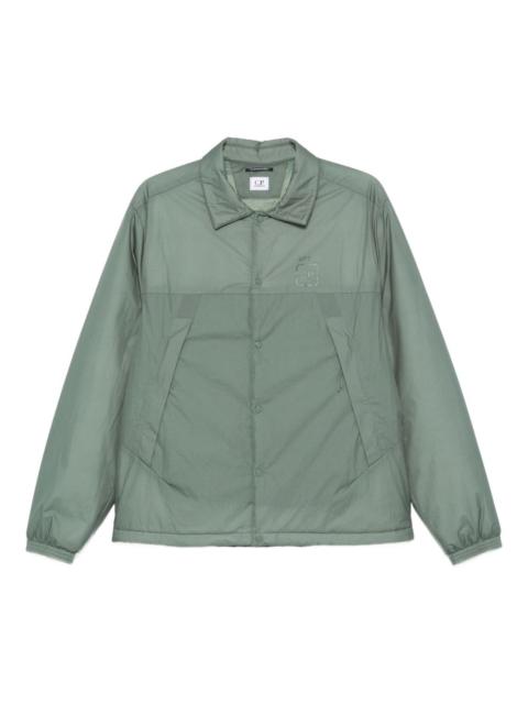 panelled buttoned jacket