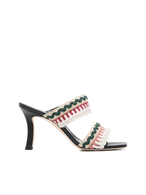 95mm Mabecomu woven sandals