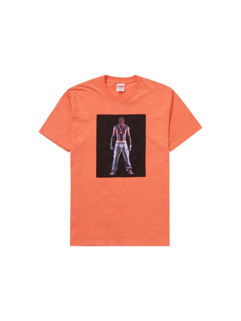Supreme Tupac Hologram Tee Neon Orange