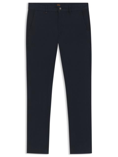 SLIM-FIT PANTS IN STRETCH COTTON