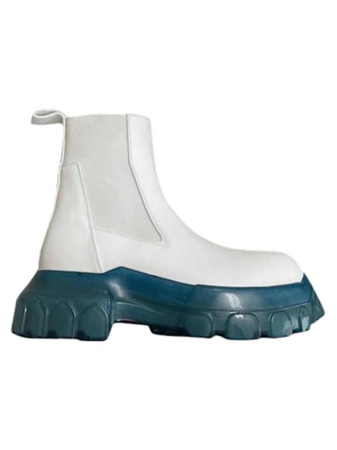 Rick Owens Mega Bozo Tractor Beetle Chalk White Blue Transparent (Women's)