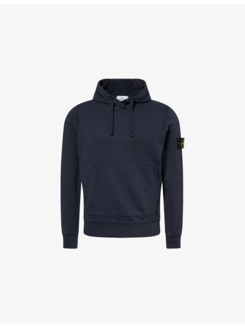 Brand-Badge Relaxed-Fit Cotton Hoody
