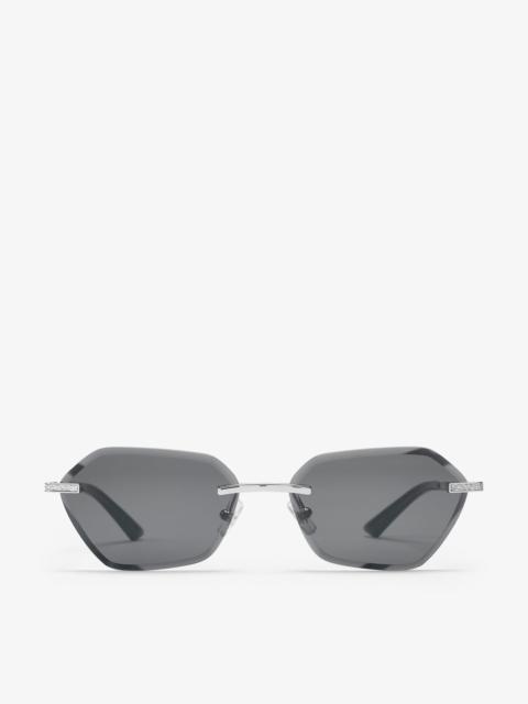 Abby
Silver Geometric Sunglasses