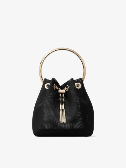 Bon Bon
Black Mesh Bucket Bag
