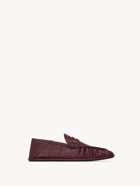 LE LOAFER PENNY SLIPPERS IN PATENT EEL